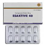 エサクティブ40 Esaktive 40,　ネキシウム ジェネリック, エソメプラゾール, 40mg, 錠